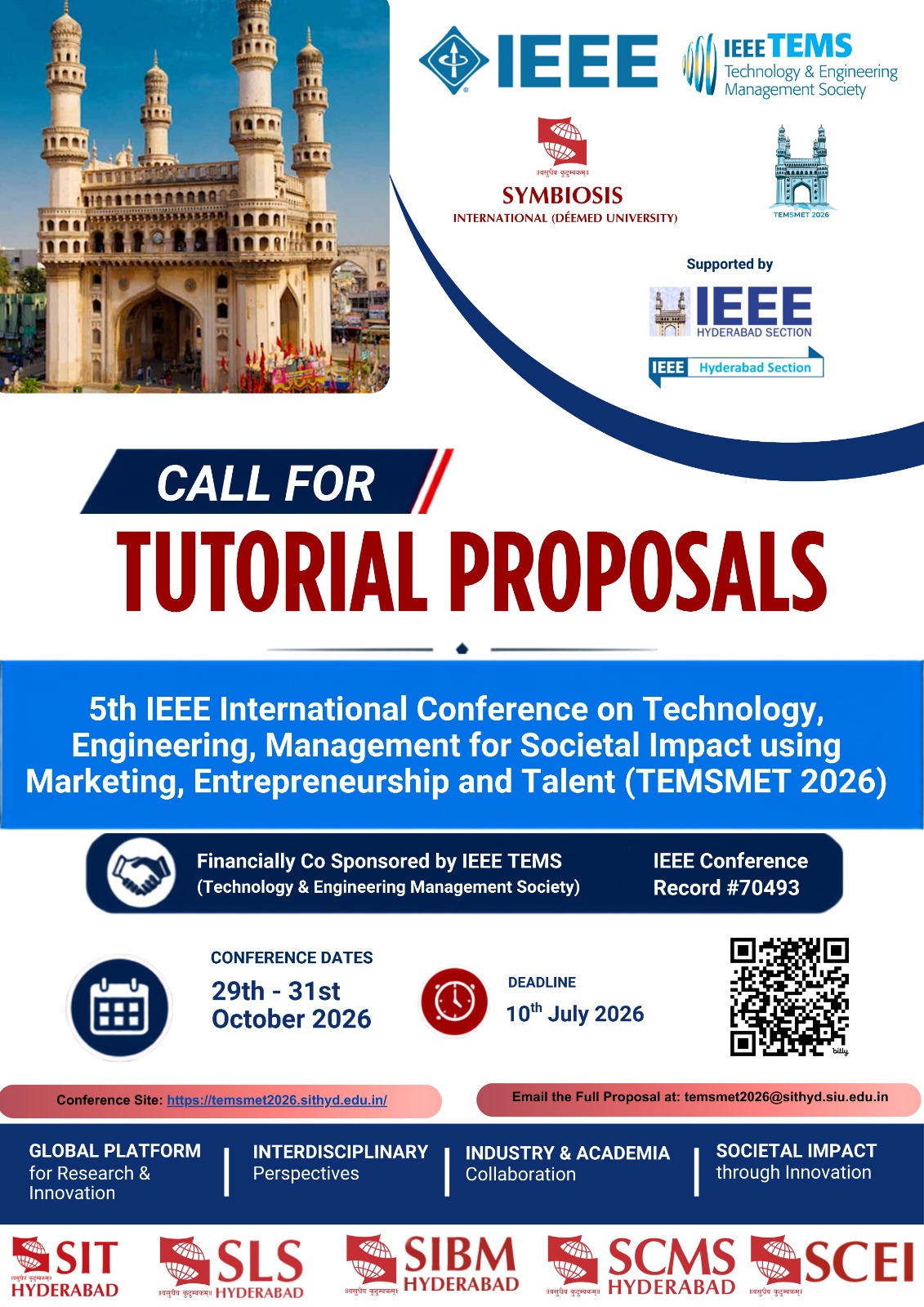 IEEE TEMSMET 2026 Tutorial Proposal Poster